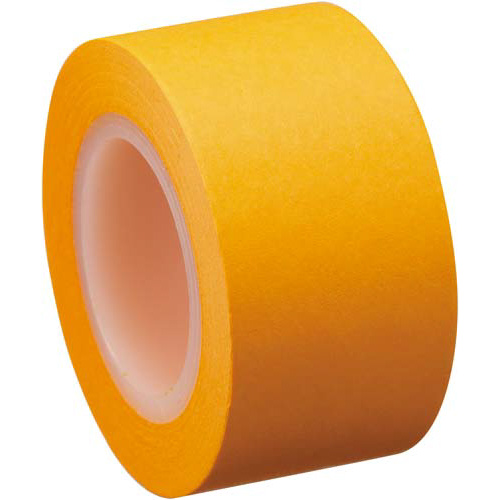 強粘着ロール付箋ケース付　２５ｍｍ　橙・緑×５