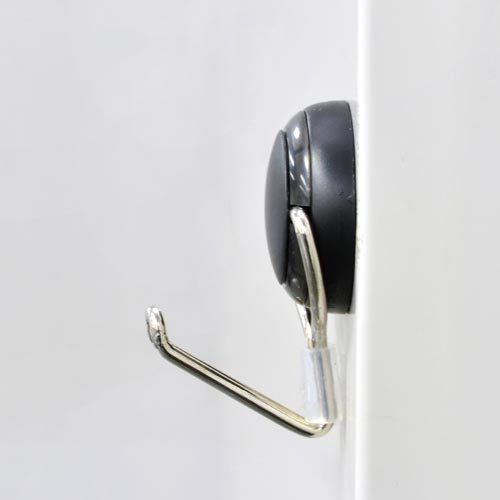 マグネットフック　ゼロスライドＳ　黒　４ｋｇ×５