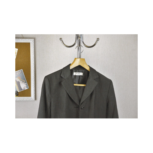 木製ハンガー　木と生活　スライド　ナチュラル　５本