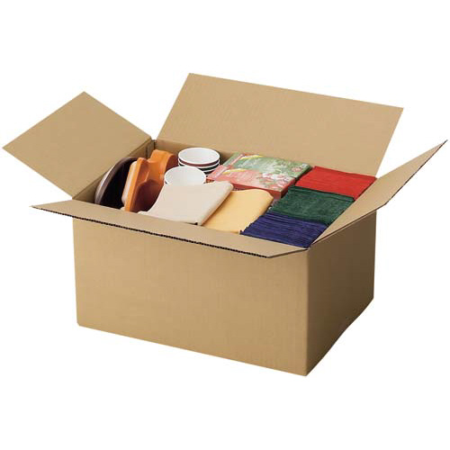 無地ダンボール厚手　Ｎｏ．４－１（底面ＬＬ）６０枚