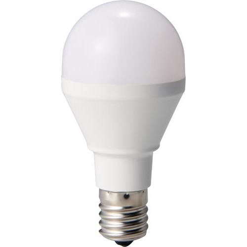 ＬＥＤ電球Ｅ１７　広配光６０Ｗ　昼白色　３個