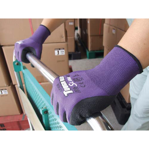 ゴム手袋タフレッドスリム　Ｓ　３双×５