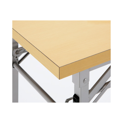 折りたたみテーブル幅１５００奥行４５０メープル