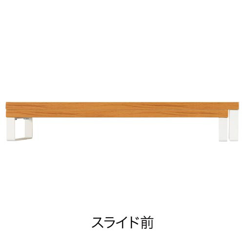 Ｋａｔａｚｕｋスライド机上台ホワイト×３台