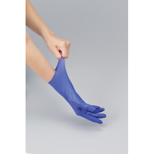 ニトリル手袋　粉無　ブルー　Ｓ　１００枚