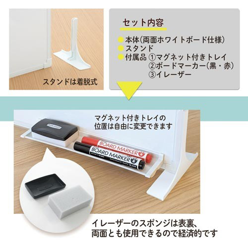 デスクトップホワイトボード　ＰＷＤ－０６０４ＤＳ