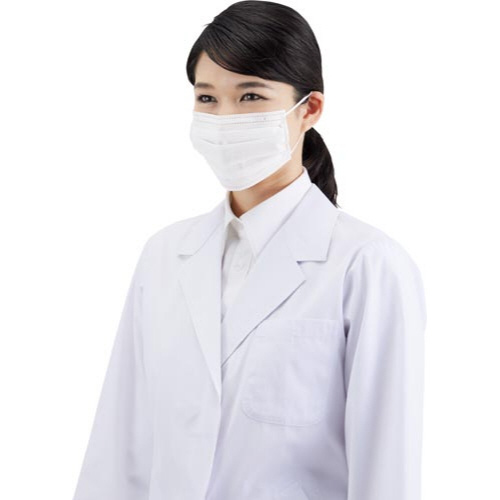 １枚ずつ取り出しやすいサージカルマスク５０枚入白