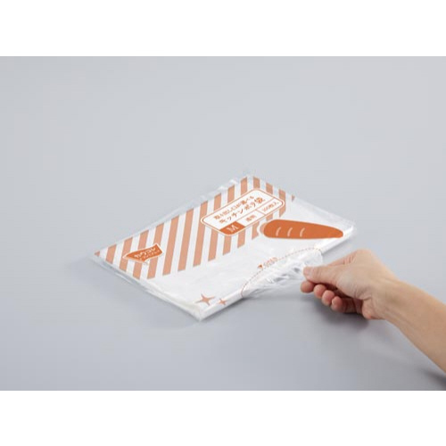 取り出し口が選べるキッチンポリ袋　Ｍ×１０