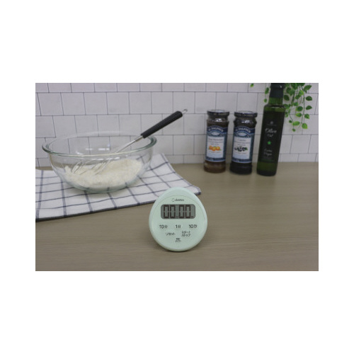 時計付防水タイマー　グリーン