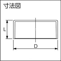 ＶＵ継手　キャップ　５０