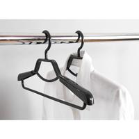 シンコ形態安定シャツ用ハンガー　２本組　ＢＫ