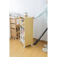 貼るだけキャスター４個組　ホワイト