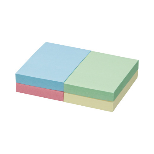 ＦＳＣ（Ｒ）認証ふせん　７５×５０　４色　３０冊