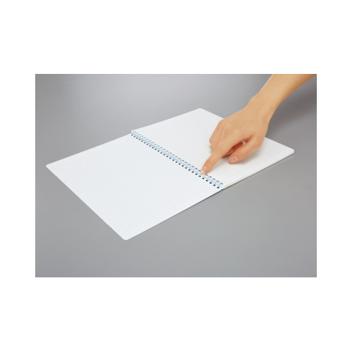 キャンパスソフトリングドット罫４０枚Ｂ５　青　５冊