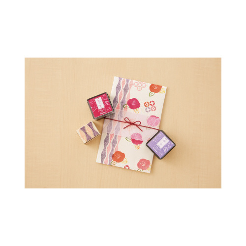 いろもよう　わらべ　墨色