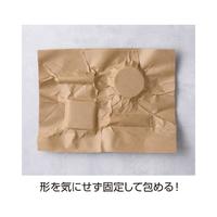テープのいらない梱包紙　クラフト　サンキュー