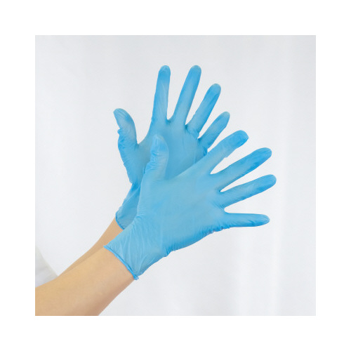 ハイブリッドグローブ　Ｉ　ブルーＭ２００枚入×１０