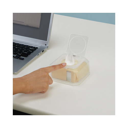 残りが見える除菌ウェットシート本体５０枚入　２０個