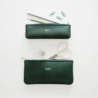 フラットペンケースワンポイントハリネズミｘ２