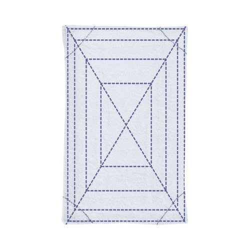 ほつれにくい雑巾（洗濯機対応）１０枚×５０