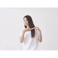 ストレートアイロン　ピンク