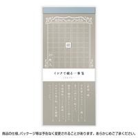 インクで綴る一筆箋　レリーフ　５冊入