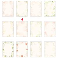 デザインペーパーフラール　レース　５冊入