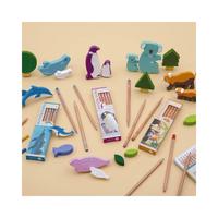 かきかた鉛筆ハローネイチャー２　Ｂ　３Ｐパック×５