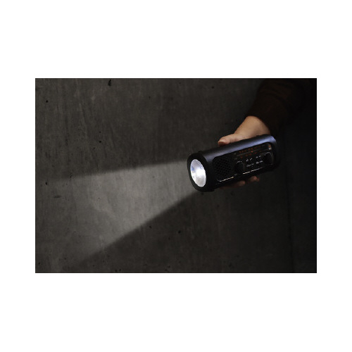 さすだけ充電ラジオライト３　ブラック