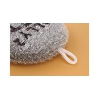 洗剤不要のペット用食器洗い　グレー