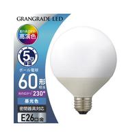ＬＥＤ電球　ボール電球Ｅ２６　６０形昼光色　高演色