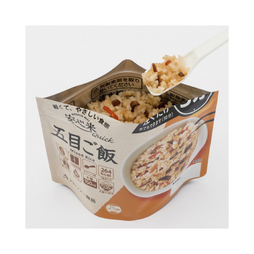 安心米クイック　五目ご飯　４０食入※