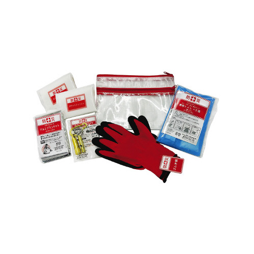 防災ポーチ６点セット×５