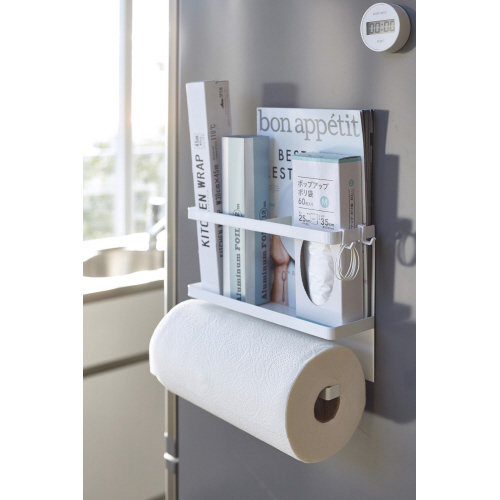 キッチンペーパー＆ラップホルダータワーホワイト