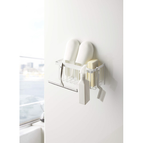 マグネットバスルームバスケット　タワー　ホワイト