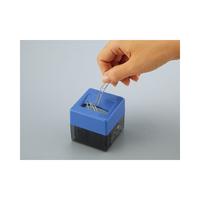 マグネットボックス　ゼムクリップ小５０ｇ　青１０個