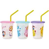 ストロー付きタンブラー　３個　プリンセス２１　×２