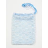 あわあわ石けんネット　ブルー　８セット