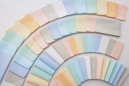 ソフトカラー封筒　長３　ホワイト　１００枚入