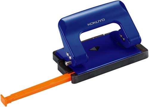 ２穴パンチ　ラクアケ　ハンディタイプ１７枚穿孔白