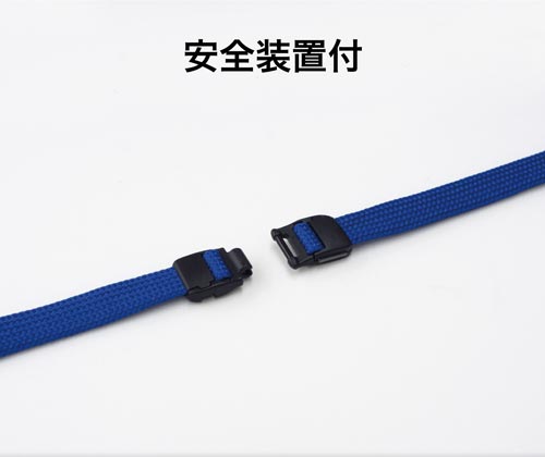 名札用　ループクリップ　橙　１０本入