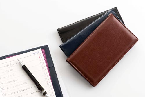 キーワード　ポケットシステム手帳　ブラック