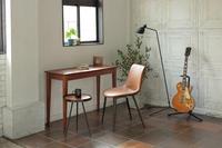 マルコサイドテーブル（サークル／ダークブラウン）