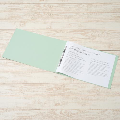 フラットファイルＡ３横ブルー１０冊