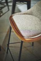 ハイチェア　ＴＥＣ－４２ＢＲ　ブラウン　２脚セット