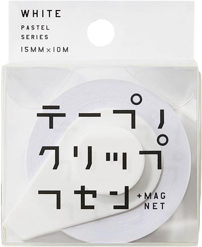 テープノクリップフセン　ホワイト