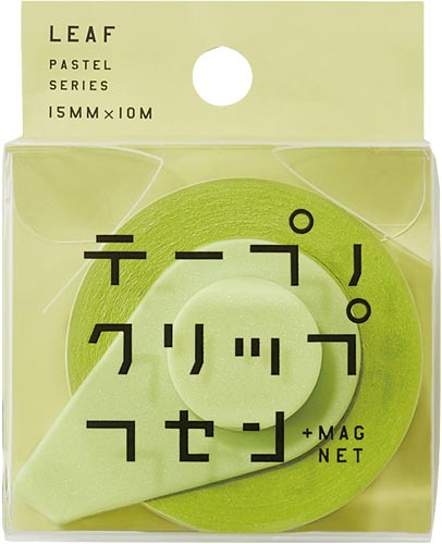 テープノクリップフセン　リーフグリーン×３