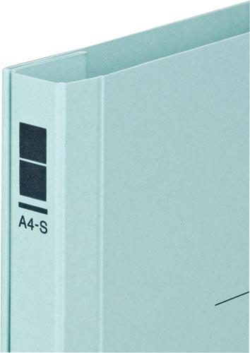 フラットファイル樹脂とじ具　Ａ４縦　青　１０冊