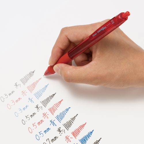 エナージェルエス　０．３ｍｍ　赤