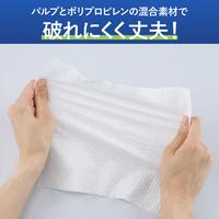 くり返し使える丈夫なペーパータオル（本体）１００枚
